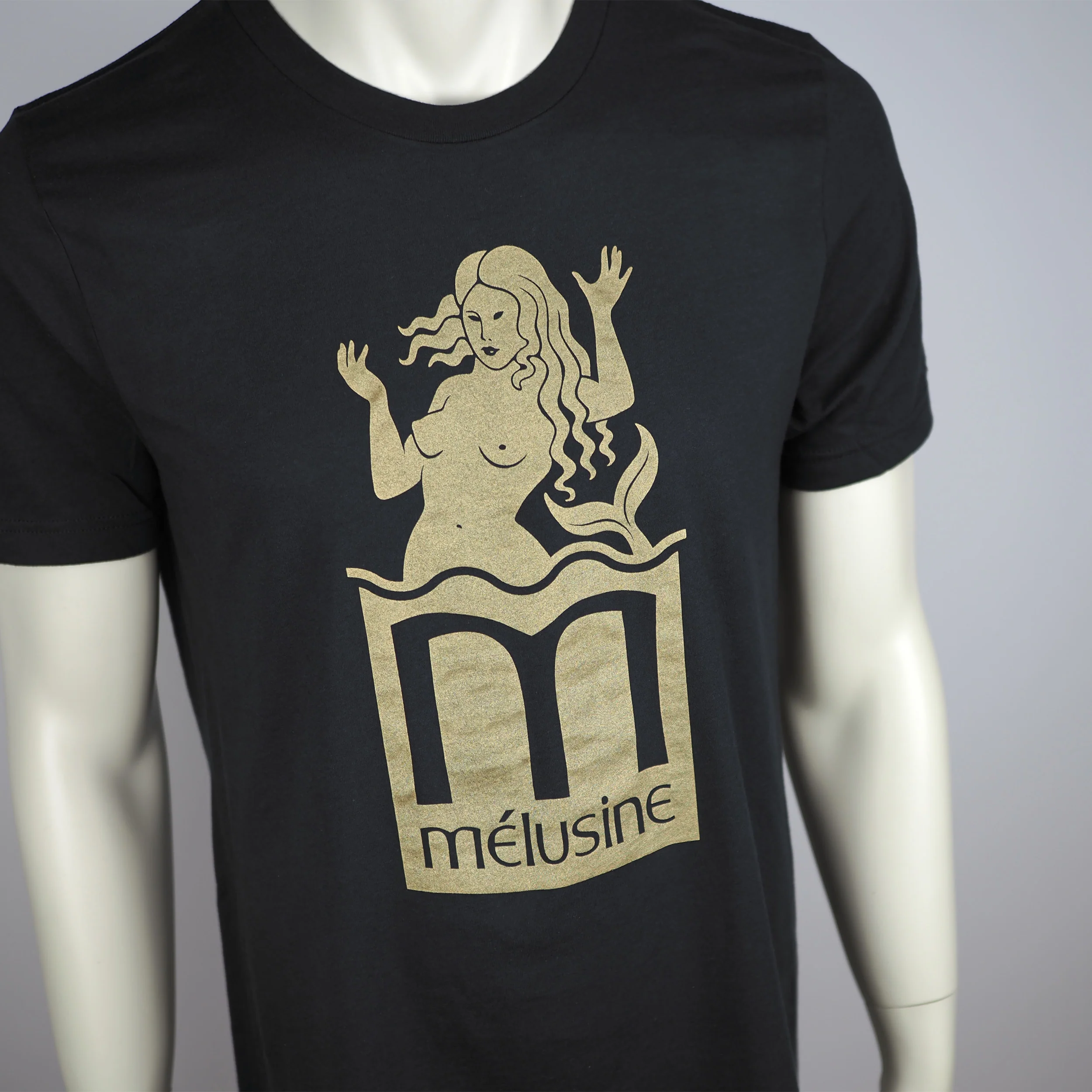 Mélusine Metallic Gold Logo - Shirt - Image 6